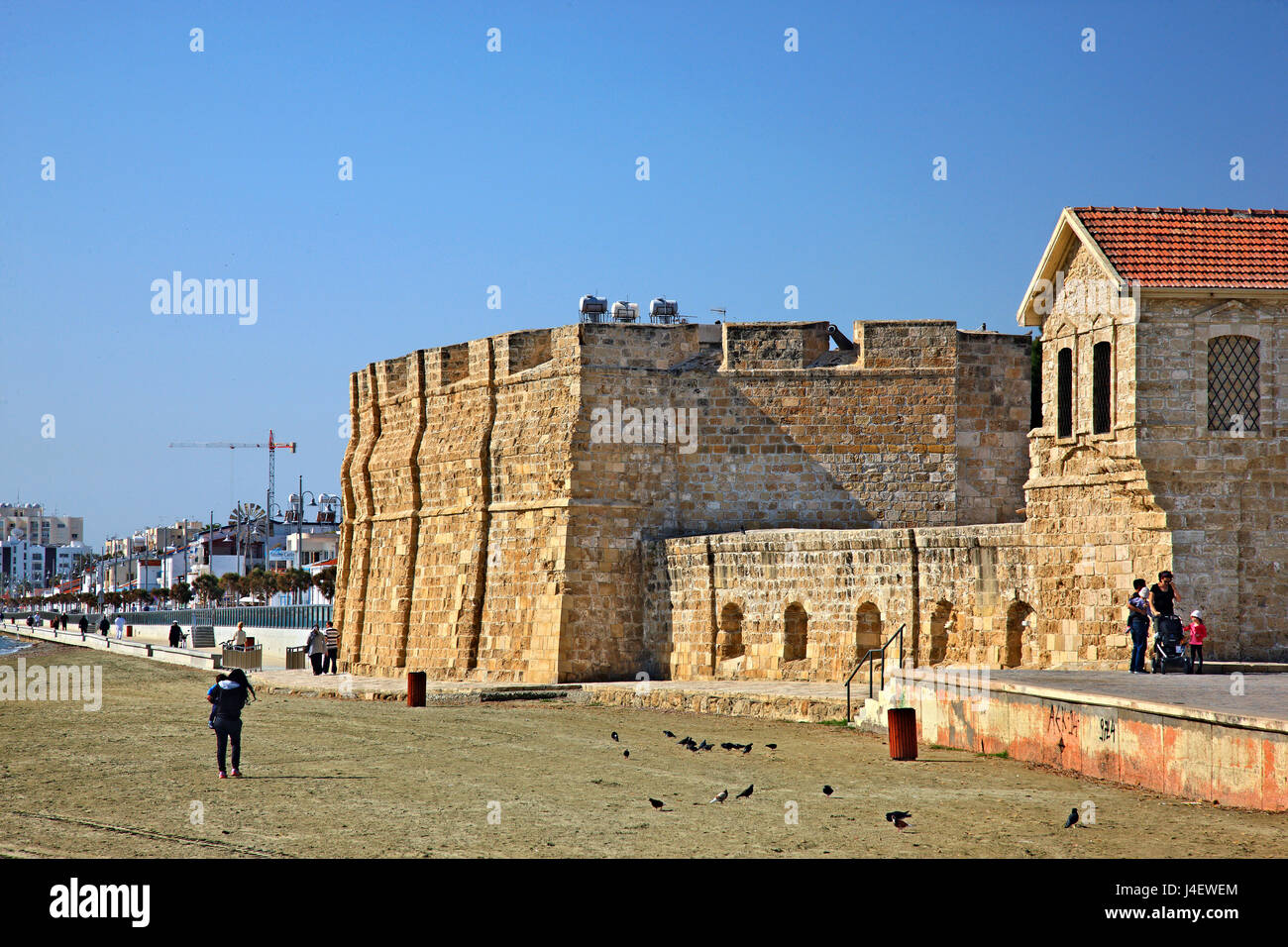 Burg von Larnaca, Larnaca, Zypern. Stockfoto