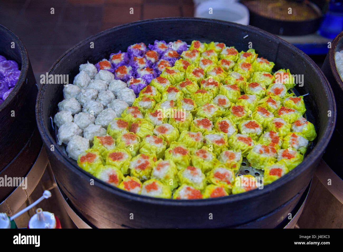 Knödel auf Jonker Street, Malacca, Malaysia Stockfoto