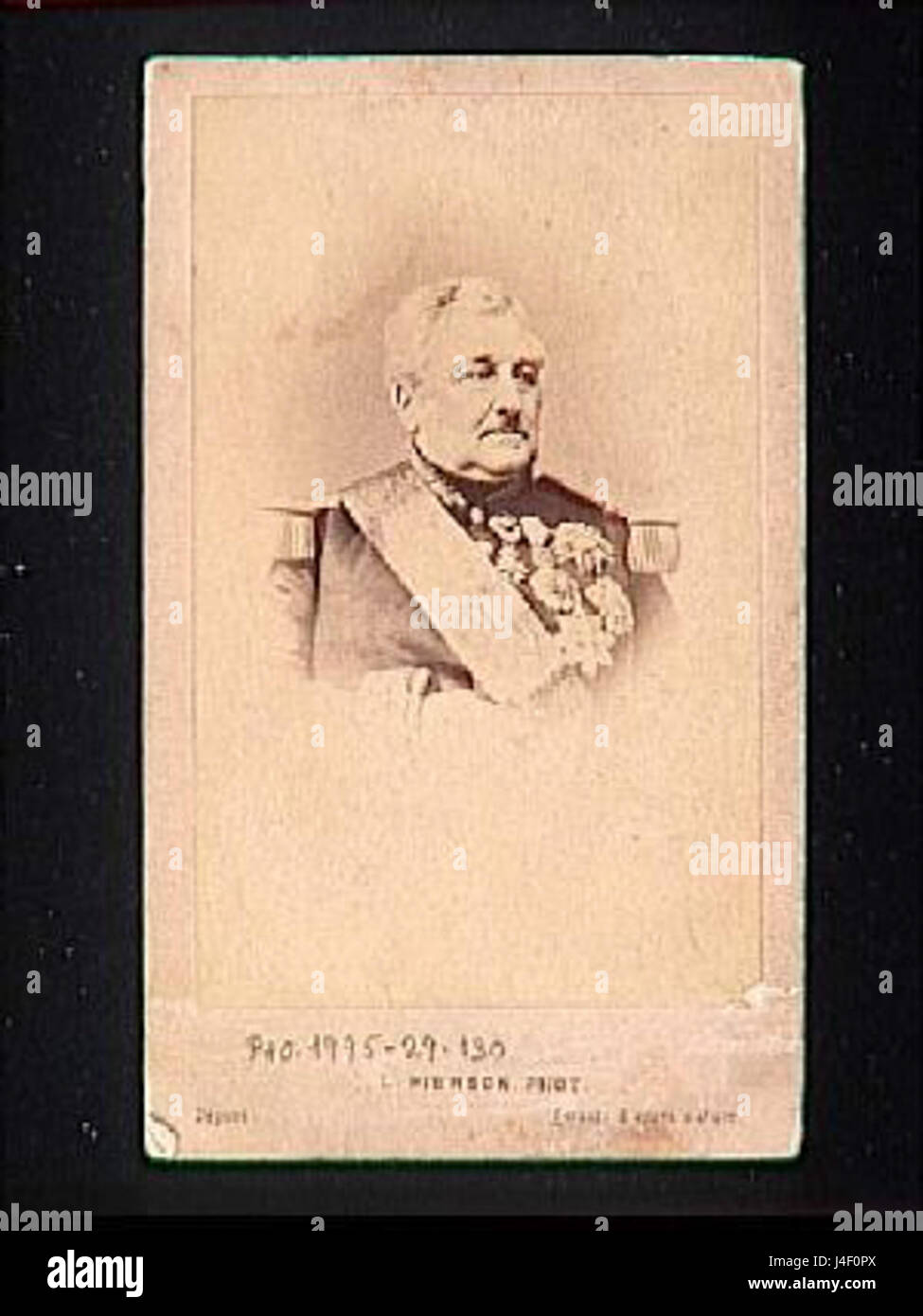Pierson Pierre Louis Jean Baptiste Philibert Vaillant ist wahrscheinlich eine Person, die in einem genealogischen oder historischen Kontext referenziert wird und möglicherweise mit einer französischen Familie oder Adelsfamilie in Verbindung steht. Stockfoto