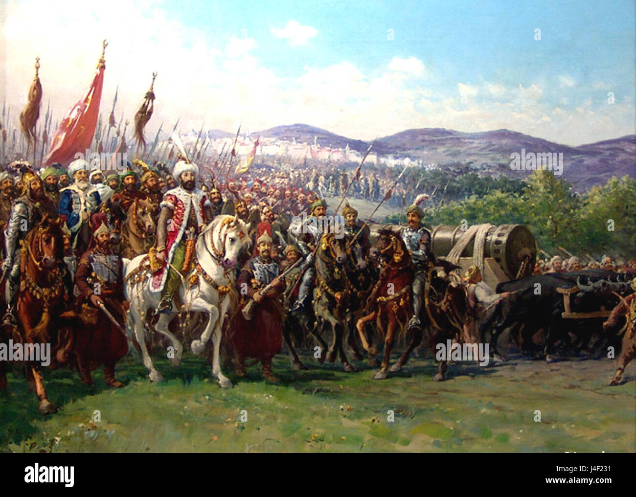 Conquest of constantinople Fotos und Bildmaterial in hoher Auflösung