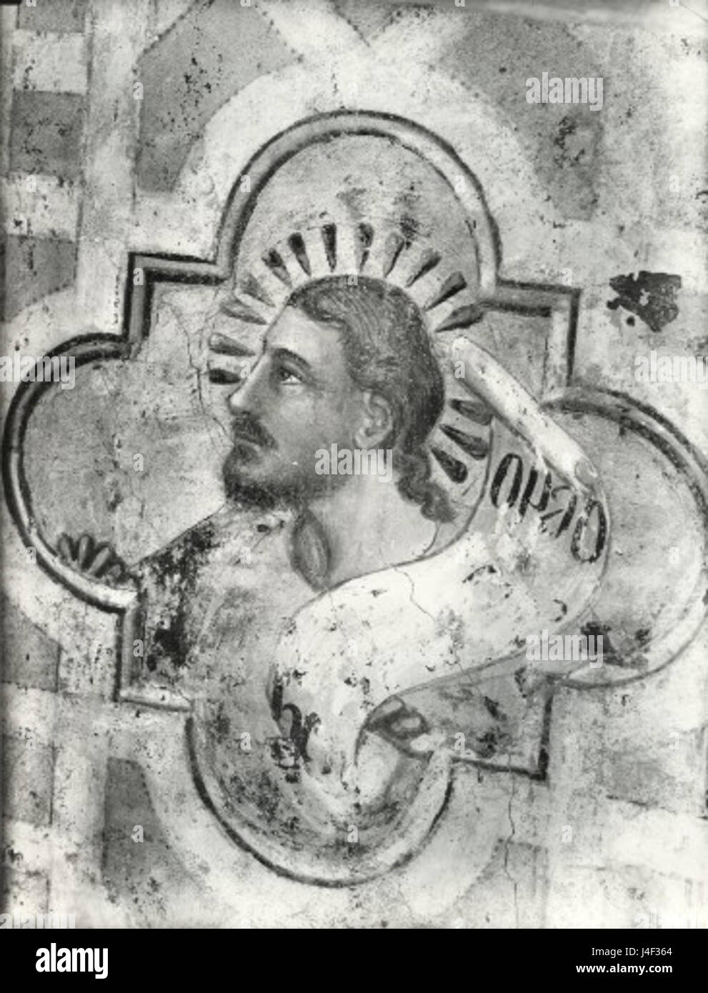 1 Andrea di Cione Orcagna der Prophet. Unter freiem Himmel. 1340 45. Santa Maria Novella, Florenz Stockfoto
