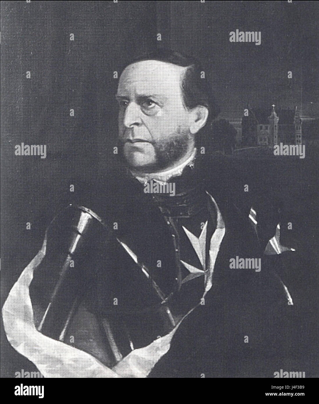 August von Haxthausen Stockfoto