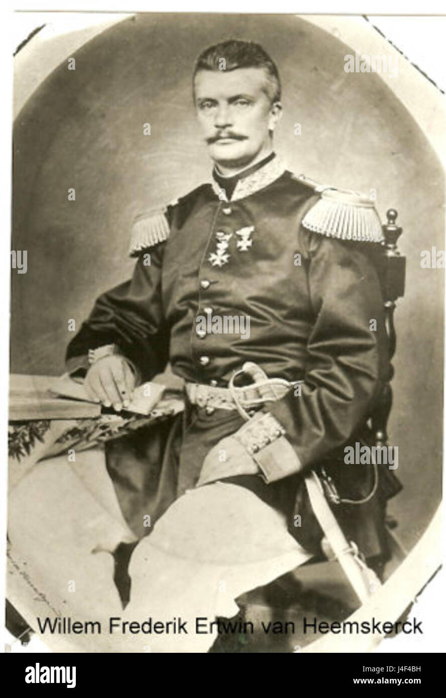 Das Werk von Heemskerck WEF van aus dem Jahr 1868 enthält bemerkenswerte Beiträge zu den Künsten, insbesondere in den Niederlanden, die seinen Stil und die künstlerischen Trends des 19. Jahrhunderts zeigen. Stockfoto