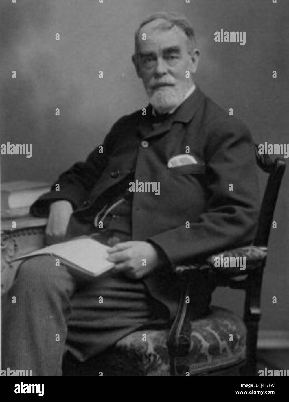 Eine Anspielung auf Samuel Butler, einen englischen Schriftsteller und Denker, bekannt für seinen satirischen Roman *Erewhon*. Butlers Werk kritisierte die viktorianische Gesellschaft und erforschte philosophische Ideen. Stockfoto