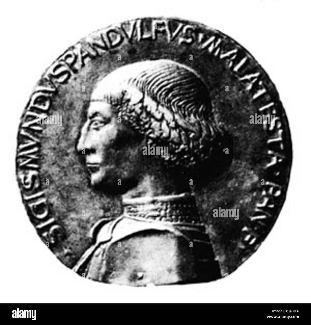 Sigismondo Malatesta von Matteo de Pasti Stockfoto