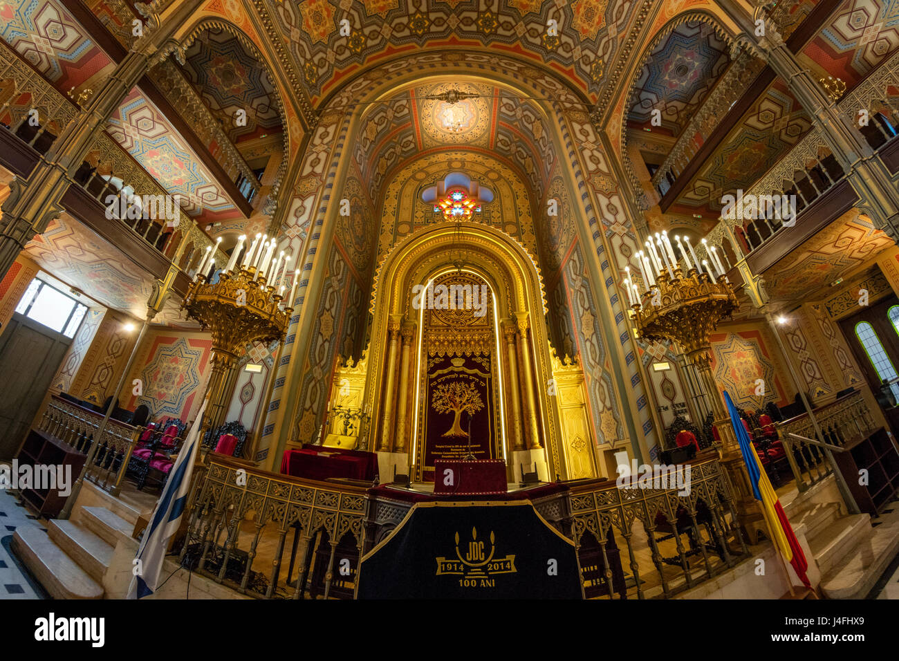 Stock Foto - ist dem Choraltempel eine Synagoge aus dem 19. Jahrhundert in Bukarest, Rumänien Stockfoto