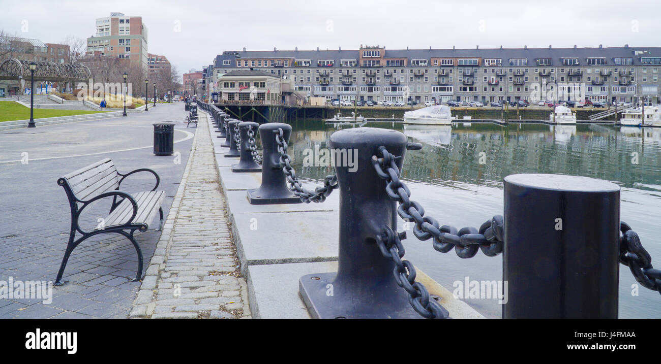 Hafen von Boston North Boston - BOSTON, Massachusetts Stockfoto