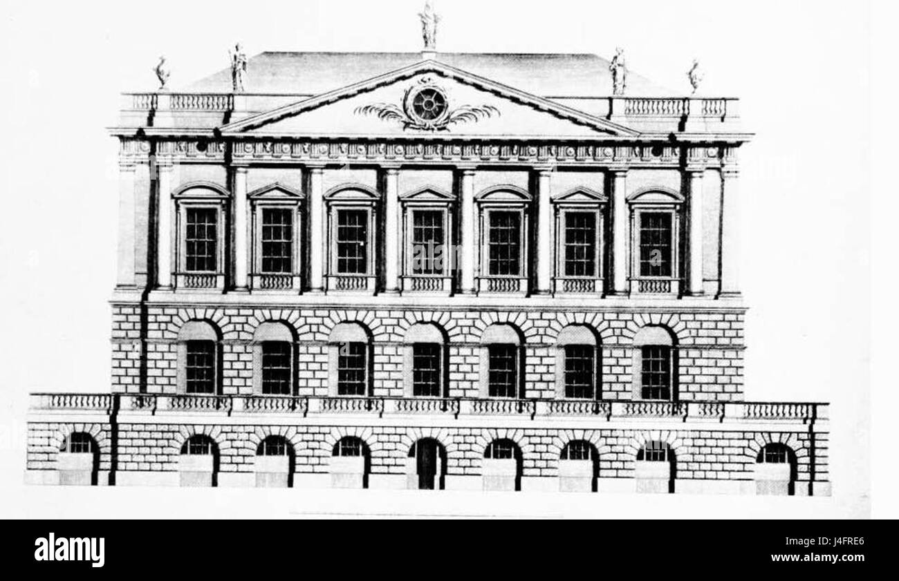 Spencer House Westfassade Stockfoto