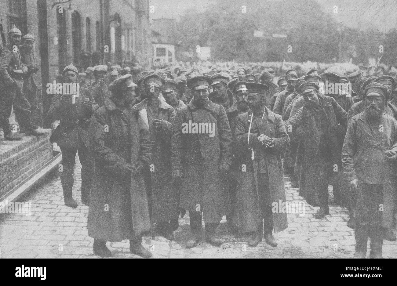 Die Schlacht bei Tannenberg, die 1914 während des Ersten Weltkriegs ausgetragen wurde, war ein bedeutendes militärisches Gefecht zwischen Deutschland und Russland. Die Schlacht führte zu einem entscheidenden deutschen Sieg und hatte große Folgen für die Ostfront. Stockfoto