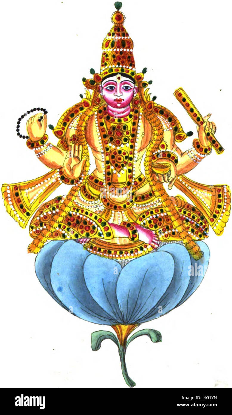 Shukra Graha bezieht sich in der hinduistischen Astrologie auf den Planeten Venus und symbolisiert Schönheit, Liebe und Wohlstand. Sie spielt eine wichtige Rolle in astrologischen Diagrammen und spirituellen Praktiken. Stockfoto