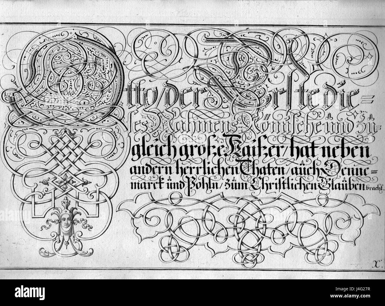 Schreibkunst 22 Stockfoto