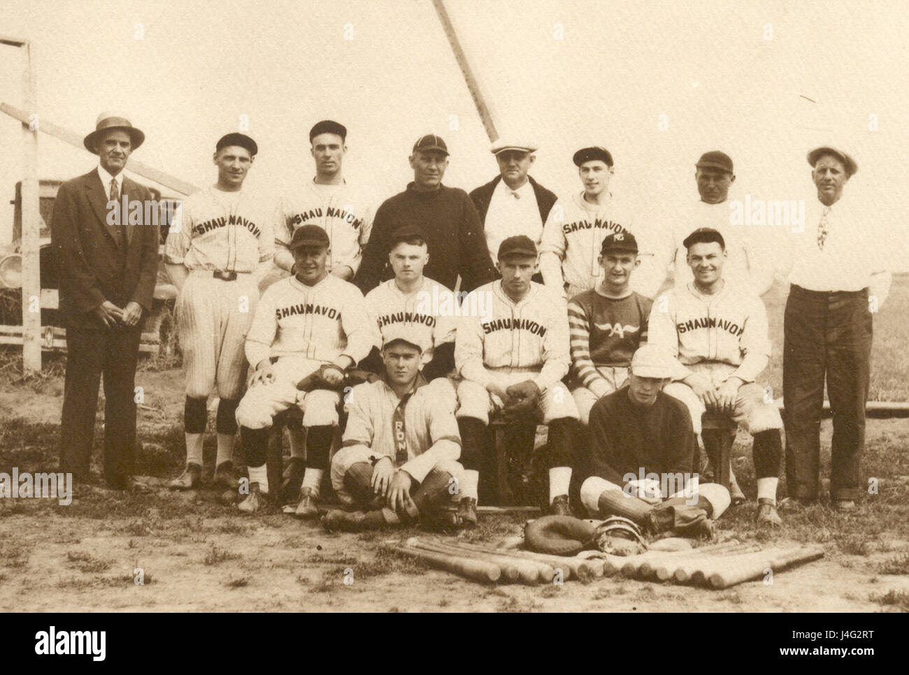Shaunavon baseball Stockfoto