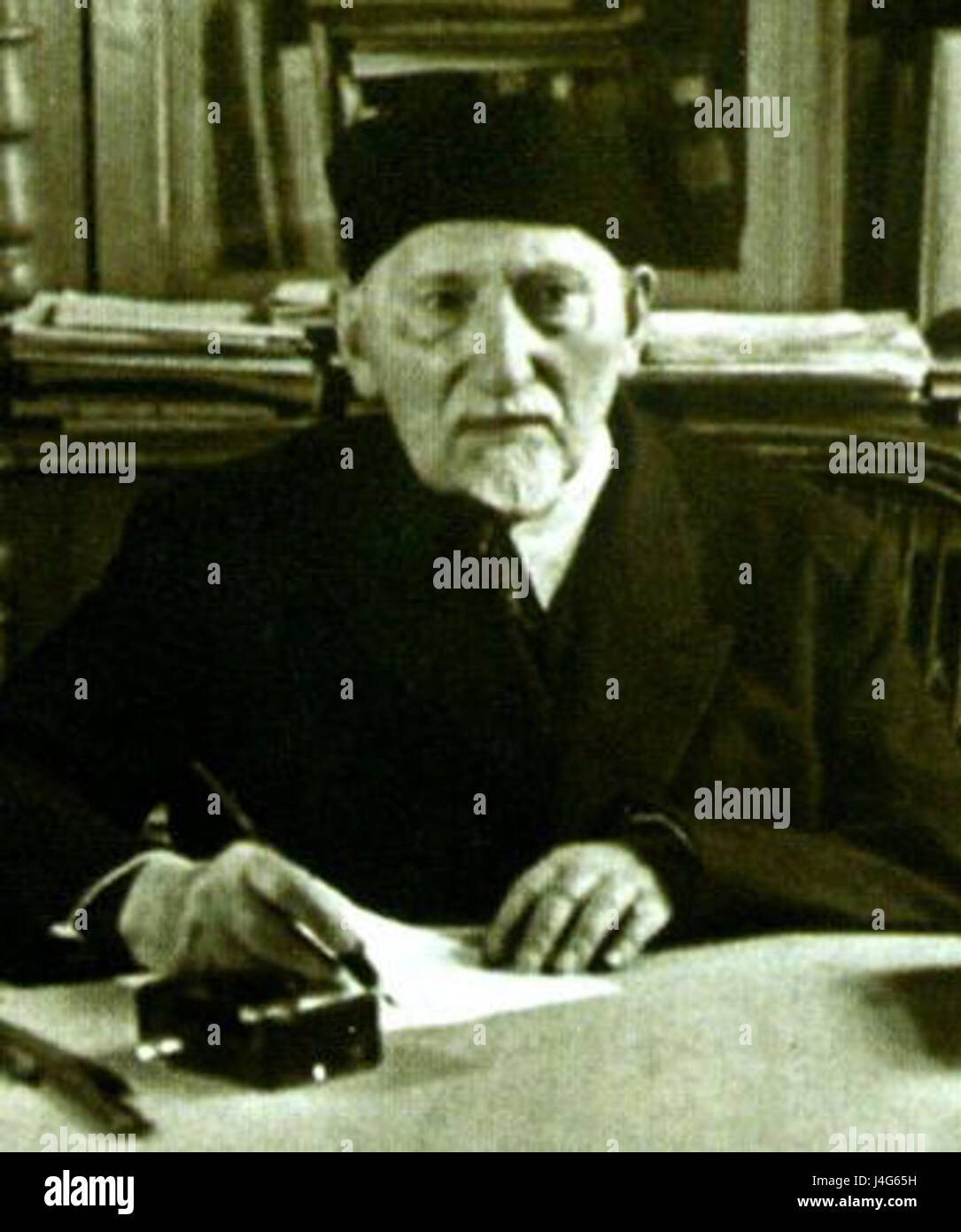 Takaishvili ist ein historischer Name in der georgischen Kultur, der mit Beiträgen in Kunst und Architektur verbunden ist, insbesondere vom späten 19. Bis zum frühen 20. Jahrhundert. Stockfoto