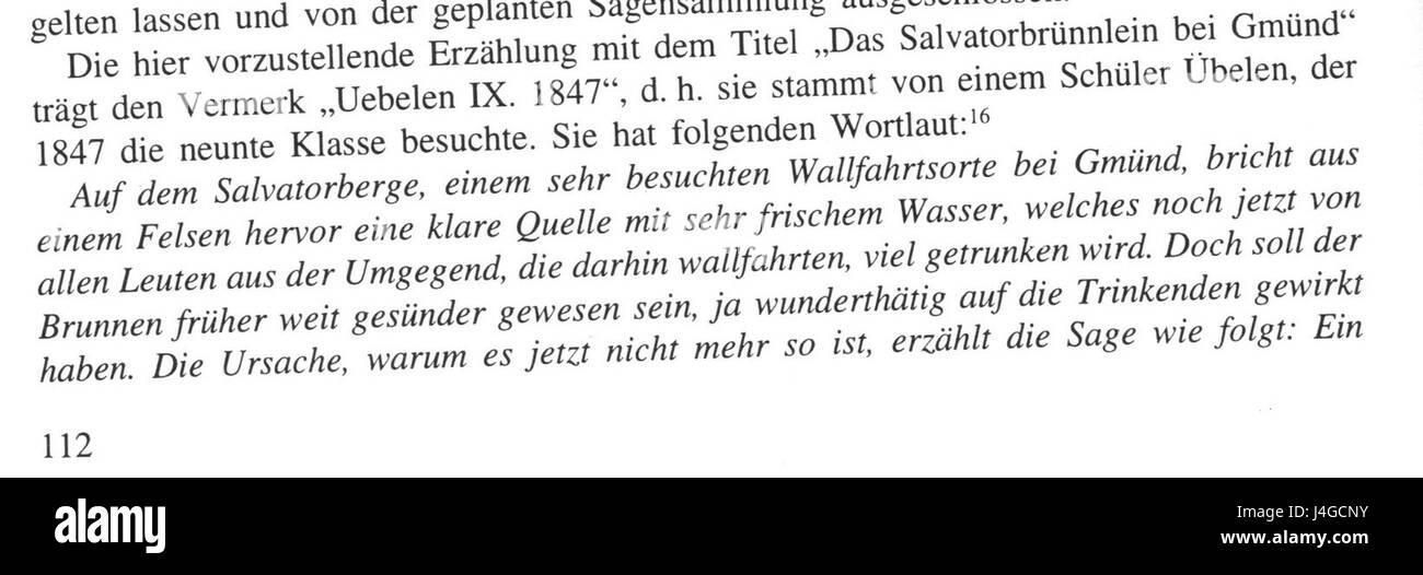 Salvatorbruennlein 1 Stockfoto