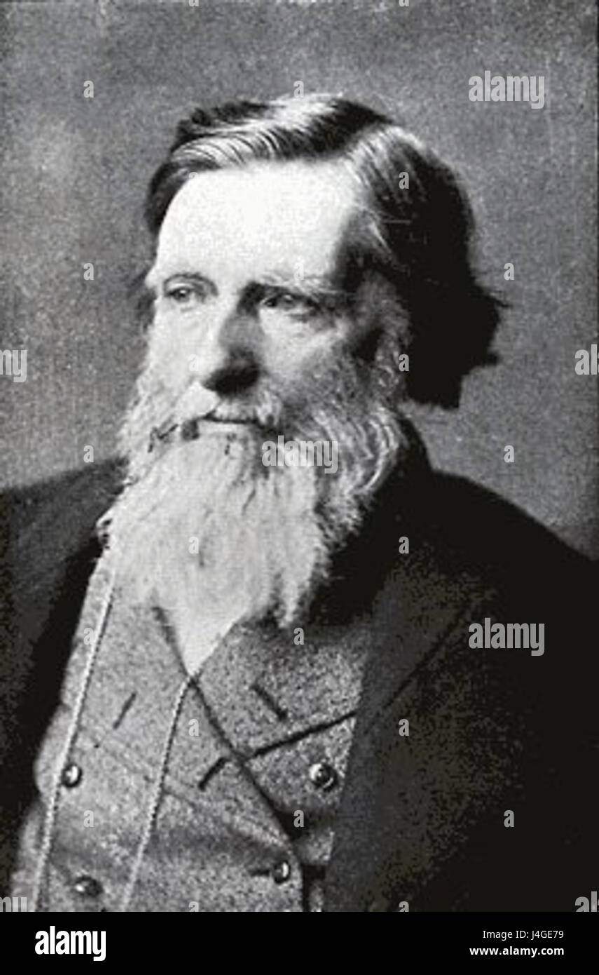 Dies bezieht sich auf ein Werk oder eine Publikation von John Ruskin aus dem Jahr 1879. Ruskin war ein prominenter englischer Kunstkritiker, Schriftsteller und Sozialdenker, bekannt für seine Beiträge zur Kunsttheorie und Kulturkritik während der viktorianischen Ära. Stockfoto