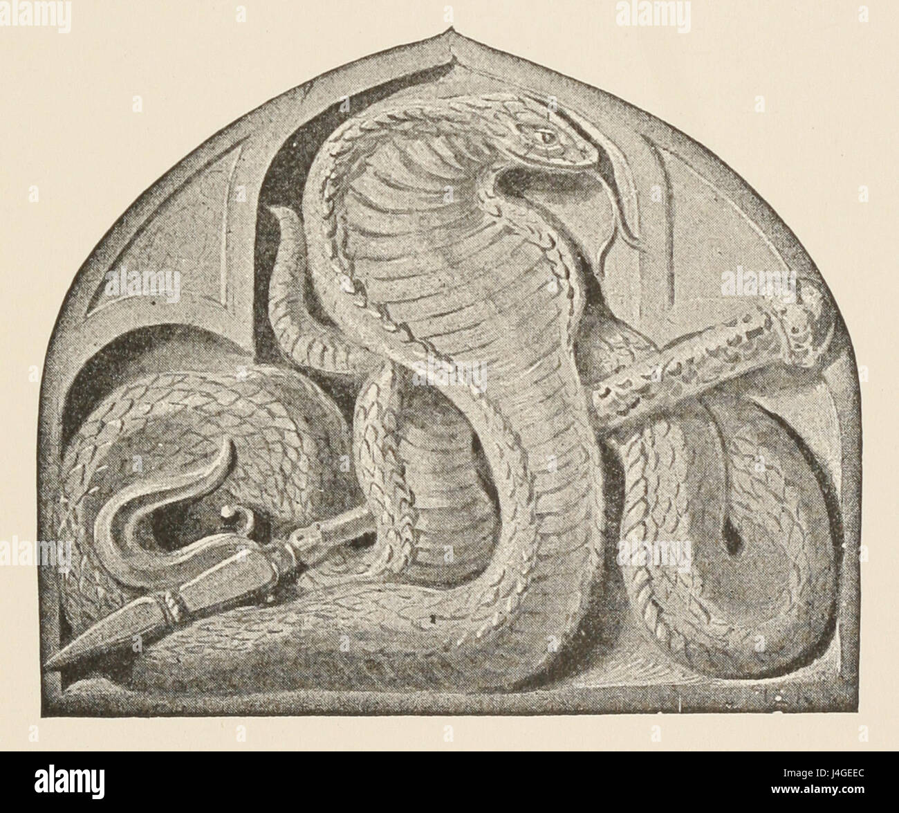 T2JB189 ist wahrscheinlich ein Verweis auf eine bestimmte Illustration aus einer Publikation oder einem Werk, die einen Einblick in die künstlerische Darstellung dieser Zeit bietet. Stockfoto