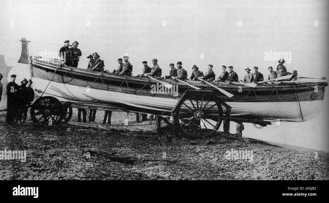 Sheringham Rettungsboot J C Madge ON 536 Stockfoto