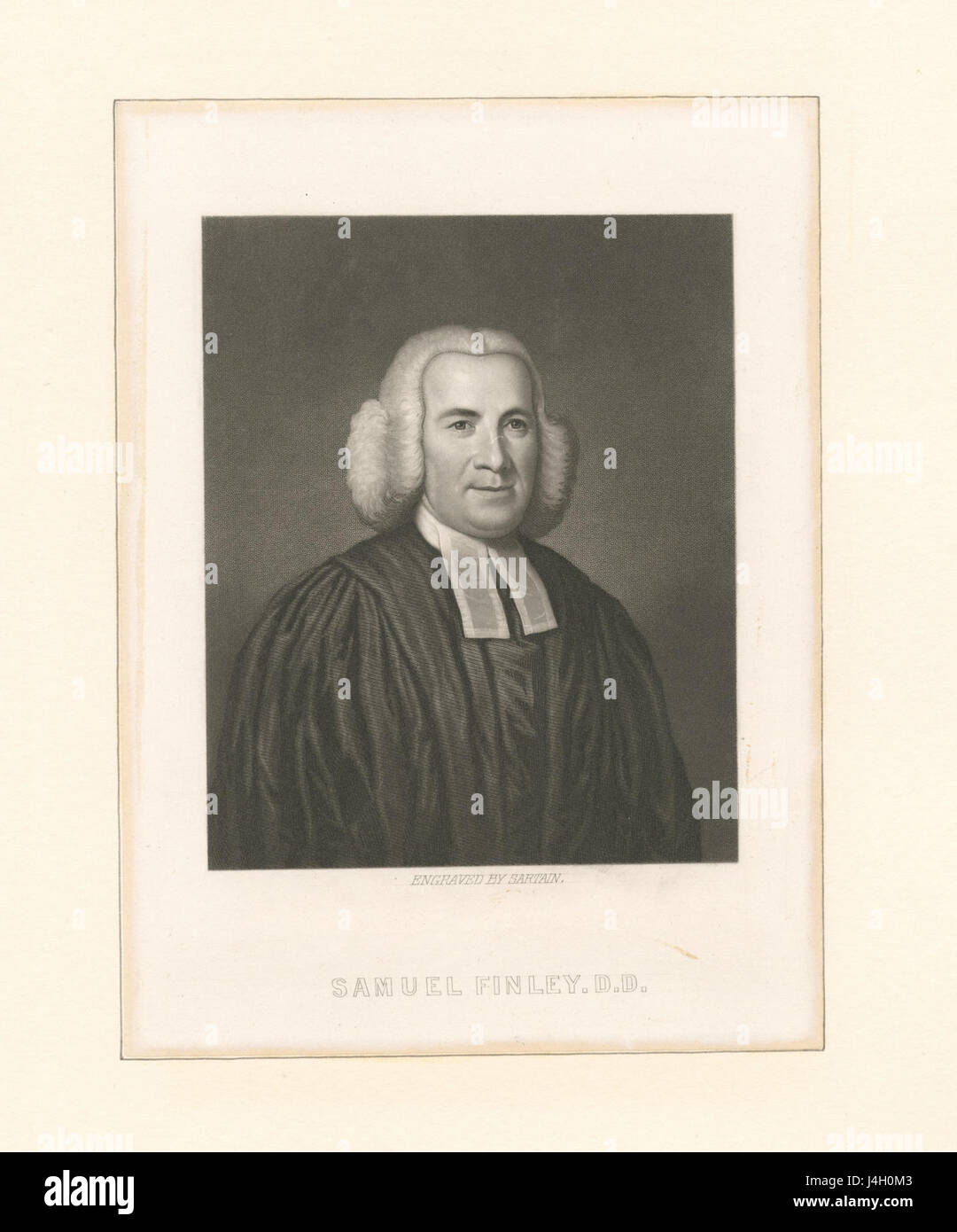 Samuel Finley, D.D (NYPL Hades 268424 1253265) Stockfoto