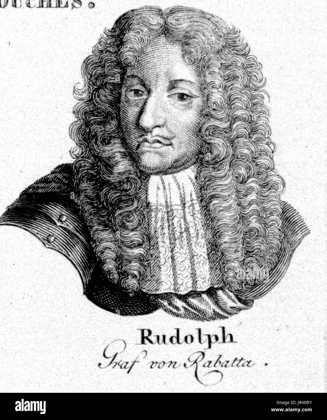 Rudolph Rabatta Zu Dornberg Stockfoto