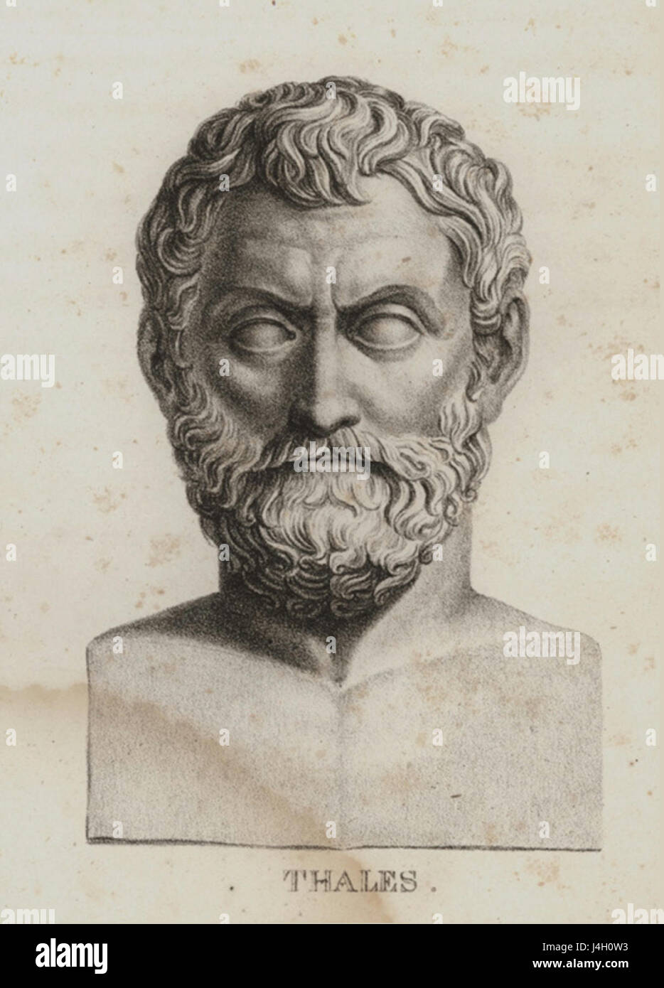 Thales 1825 am Alex. Onasis Stiftung Stockfoto