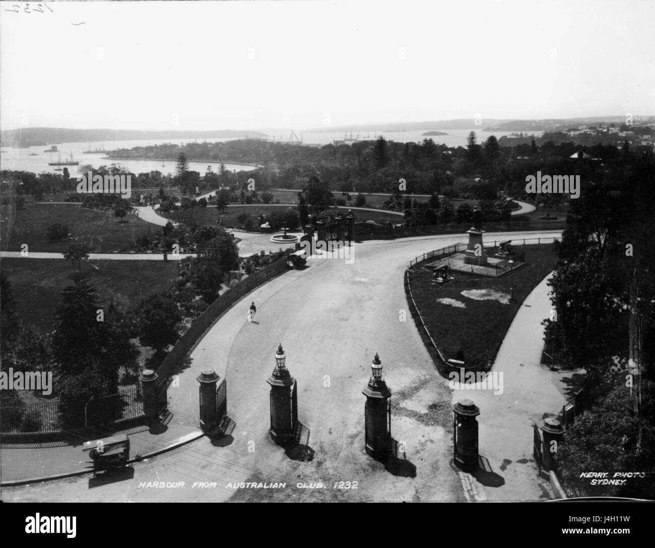Sydney Harbour aus australischen Verein aus der Powerhouse Museum-Sammlung Stockfoto