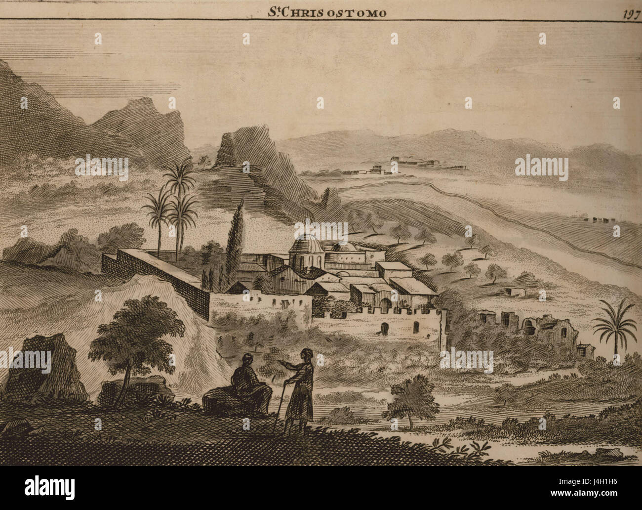 St Chrisostomo (2) Bruyn Cornelis De 1714 Stockfoto