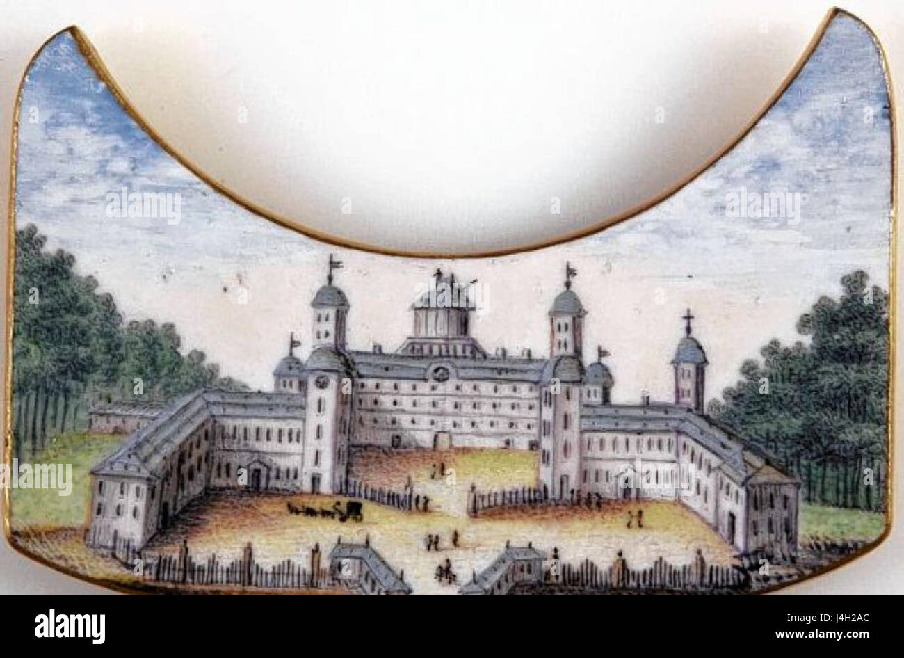 Die Sternwarte Schwetzingen ist ein astronomisches Observatorium in Schwetzingen, das für seine Beiträge zur astronomischen Forschung und zur öffentlichen wissenschaftlichen Bildung bekannt ist. Stockfoto