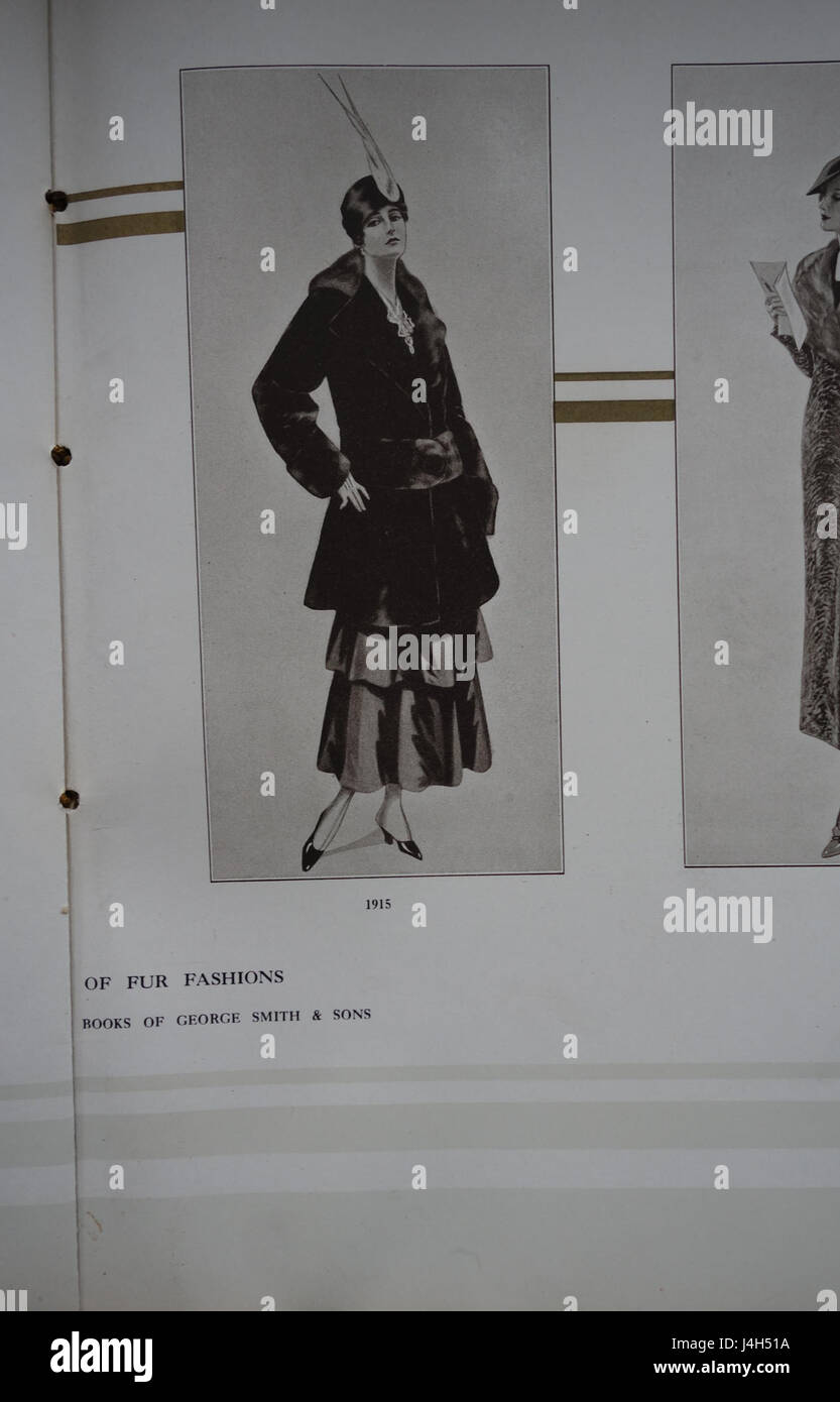 Schmiede der Watling Street 1797 1935, George Smith & Söhne, Großhandel Kürschner, London (13a) Stockfoto