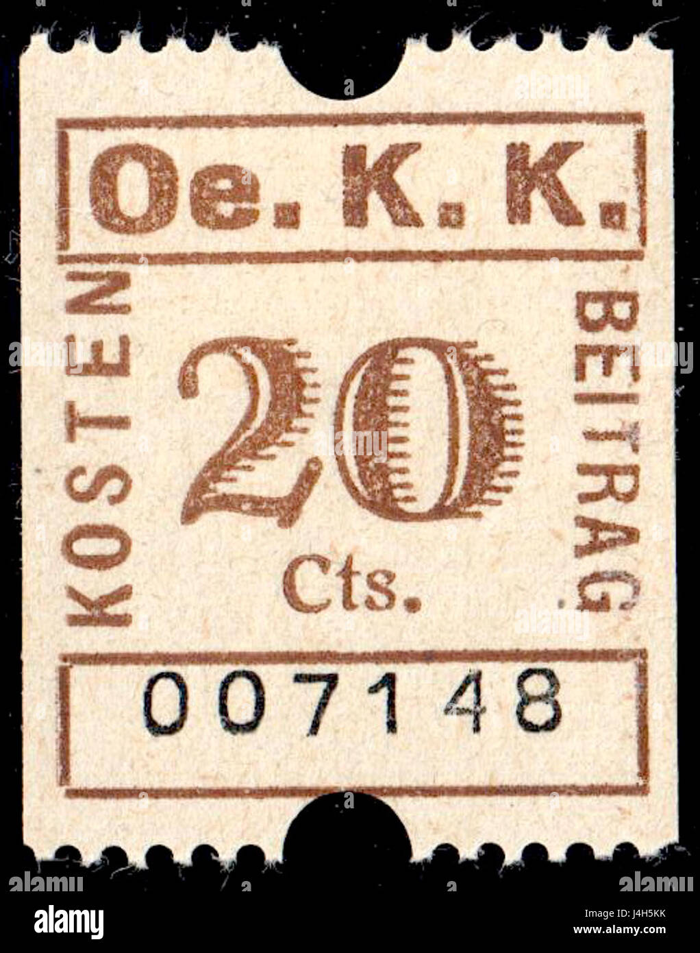 Schweiz Basel 1938 öffentliche Gesundheit Versicherung Umsatz 20c 3A Stockfoto