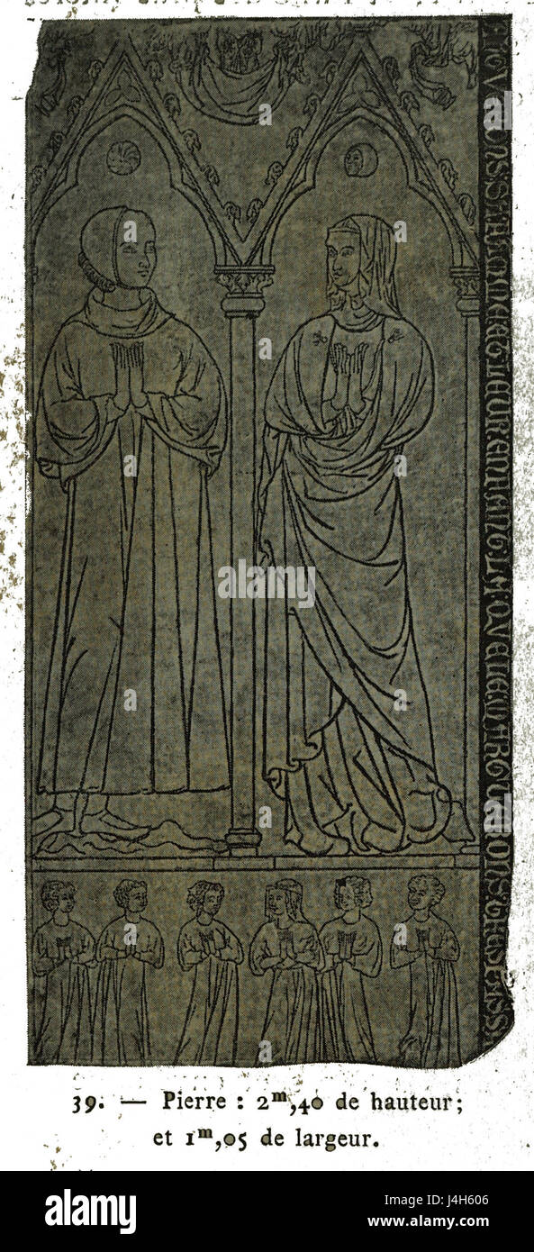 Ste Madeleine Margueron Stat Weg Aube 02214 Stockfoto