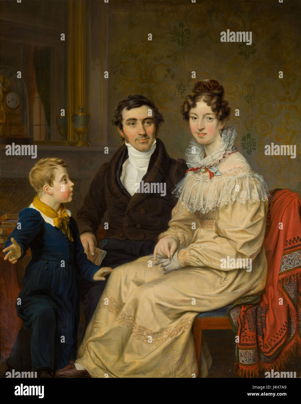 SB1515 Het Gezin van Prof. Cornelis Anne Den Tex Stockfotografie Alamy