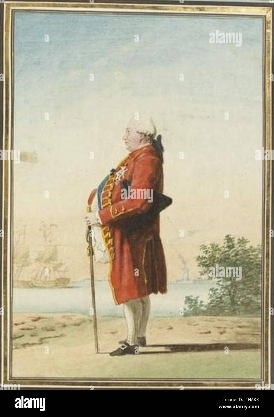 Suffren de pied XVIIIeme Stockfoto