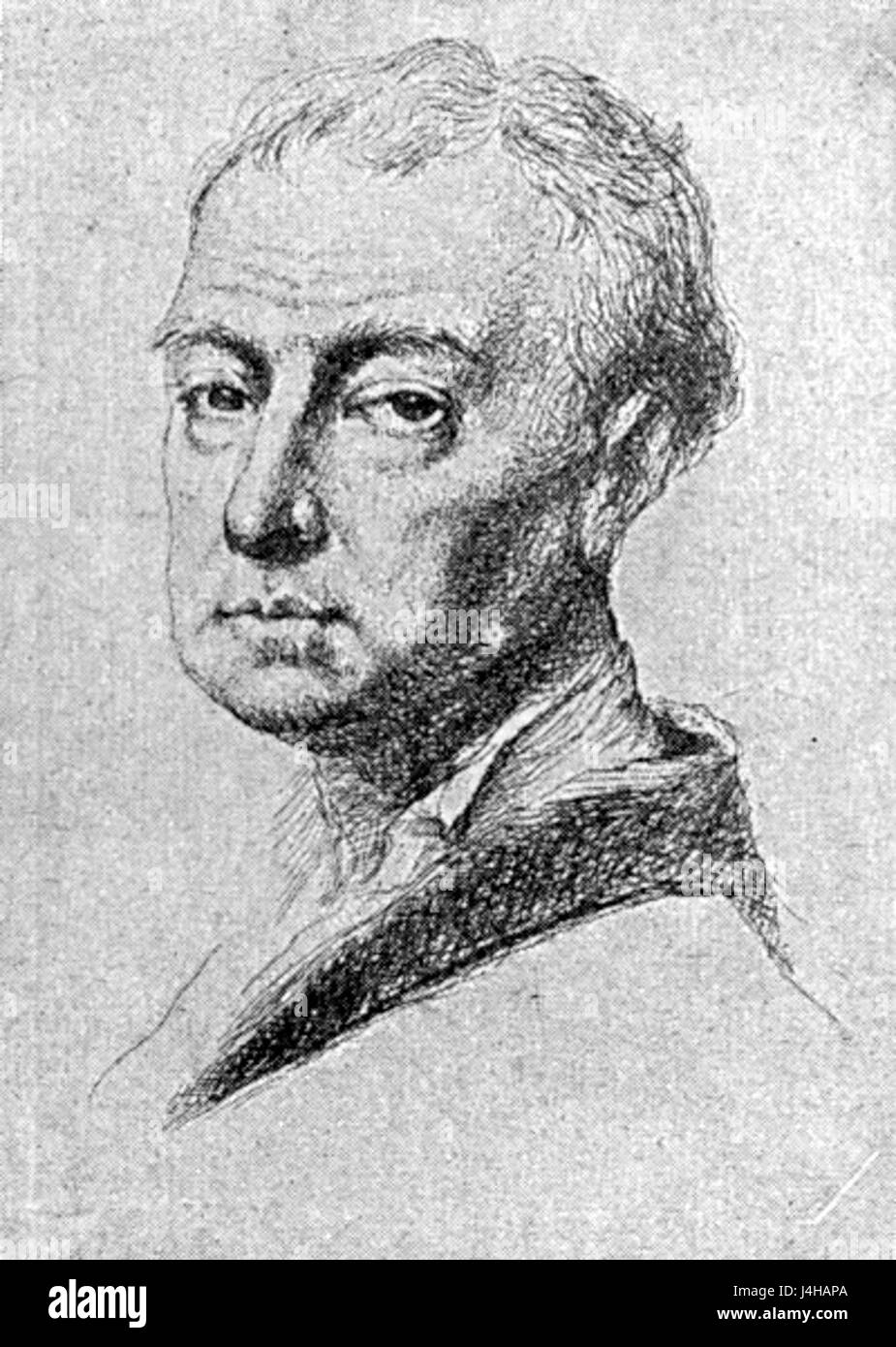 Samuel Richardson war ein englischer Schriftsteller und Schriftsteller, bekannt für seine Werke „Pamela“ und „Clarissa“, die wichtige Beiträge zur Entwicklung des englischen Romans im 18. Jahrhundert darstellen. Stockfoto