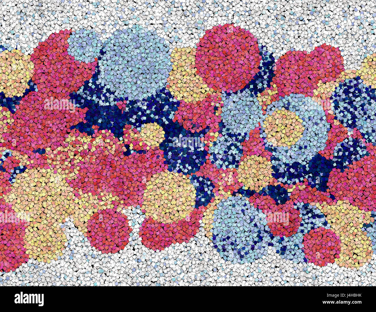 Abstrakte Multi Farbe Konfetti Hintergrund Stockfoto