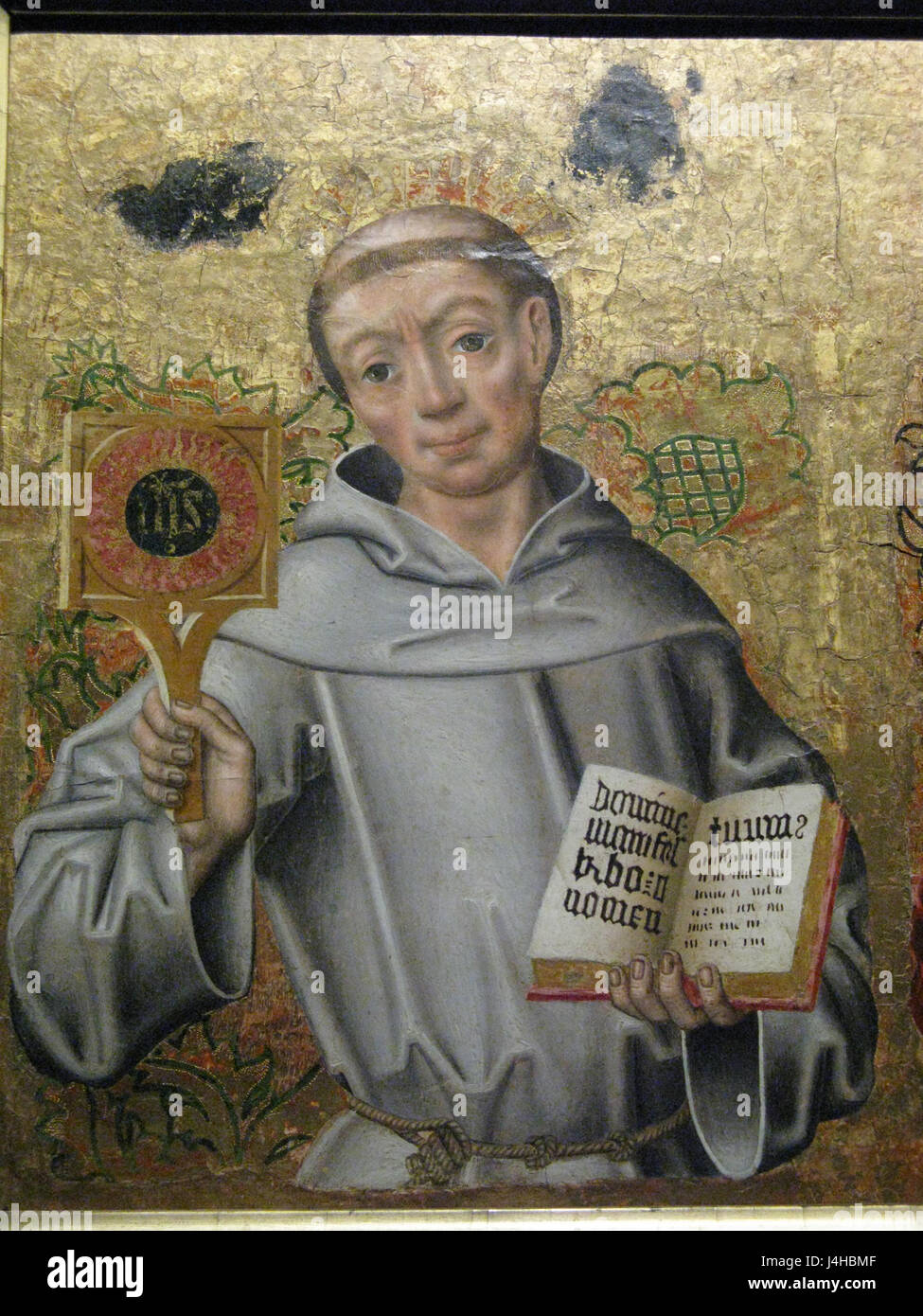 St. Bernardin de erstreckt wickelten Stockfoto