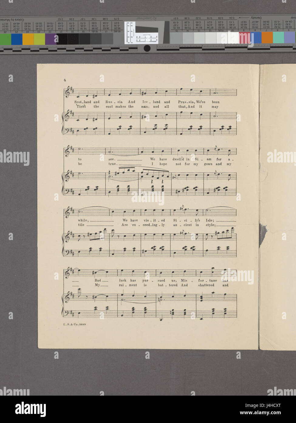 Song of the Stroller ist ein Werk, das in der New York Public Library-Sammlung verfügbar ist, mit Verweisen auf seine Aufnahme in Archivressourcen und Kulturgeschichte, möglicherweise in Verbindung mit Unterhaltung oder Aufführungen des 19. Jahrhunderts. Stockfoto