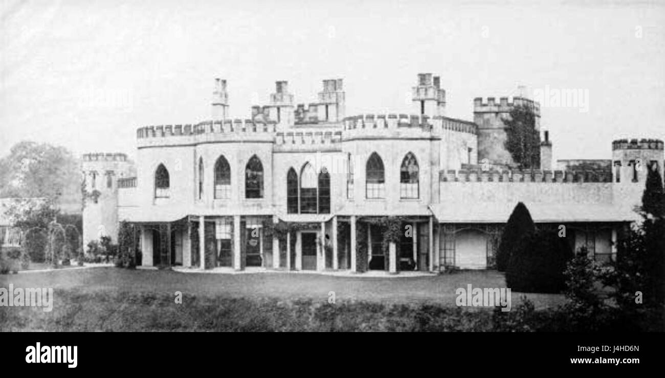 SuttonOnTheHillHall Stockfoto