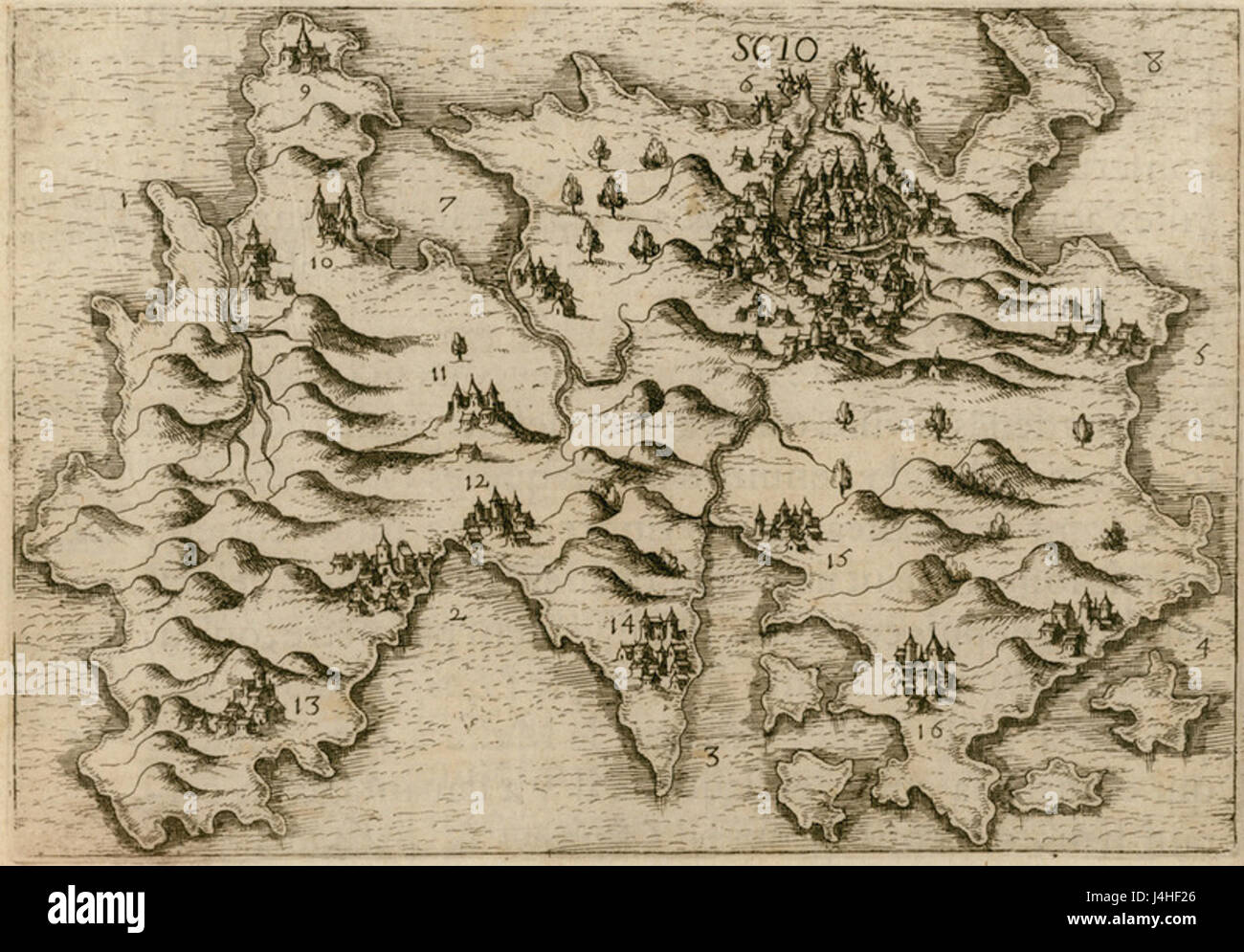 SCIO Beauvau Henri de war eine bemerkenswerte Persönlichkeit im Frankreich des 17. Jahrhunderts, die an politischen und militärischen Aktivitäten beteiligt war. Seine Beiträge waren hauptsächlich in den Diensten der französischen Krone während dieser Zeit. Stockfoto