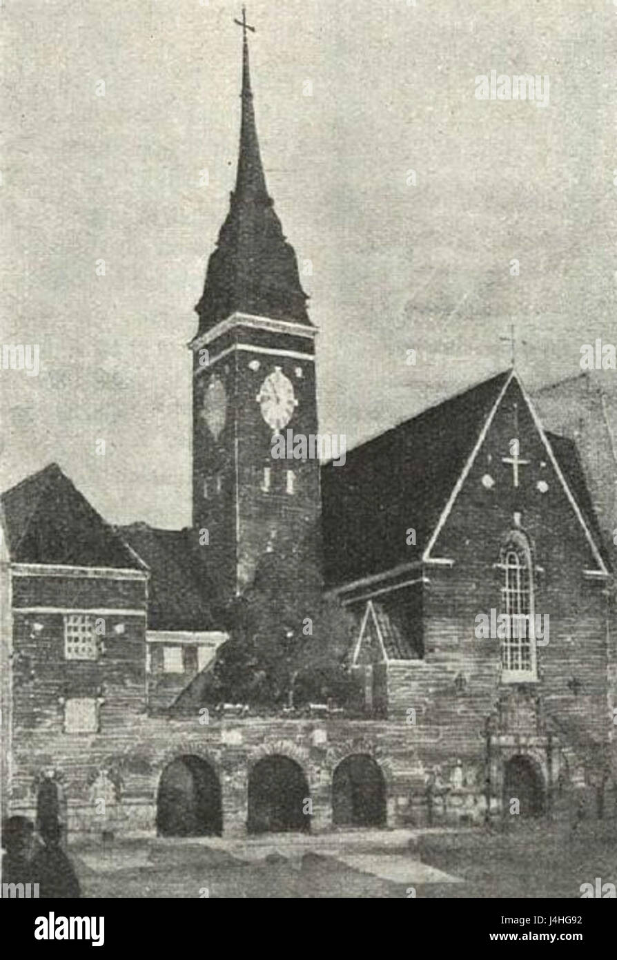 Die Svenska kyrkan i Paris (Schwedische Kirche in Paris) ist eine lutherische Kirche, die der schwedischen Gemeinde in der französischen Hauptstadt dient. Es bietet religiöse Gottesdienste, kulturelle Veranstaltungen und ein Gefühl der Gemeinschaft für Schweden, die in Paris leben, und Besucher aus Schweden. Stockfoto