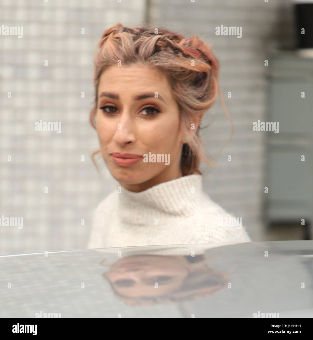 Stacey Solomon außerhalb ITV Studios mit: Stacey Solomon wo: London, Vereinigtes Königreich bei: Kredit-11. April 2017: Rocky/WENN.com Stockfoto