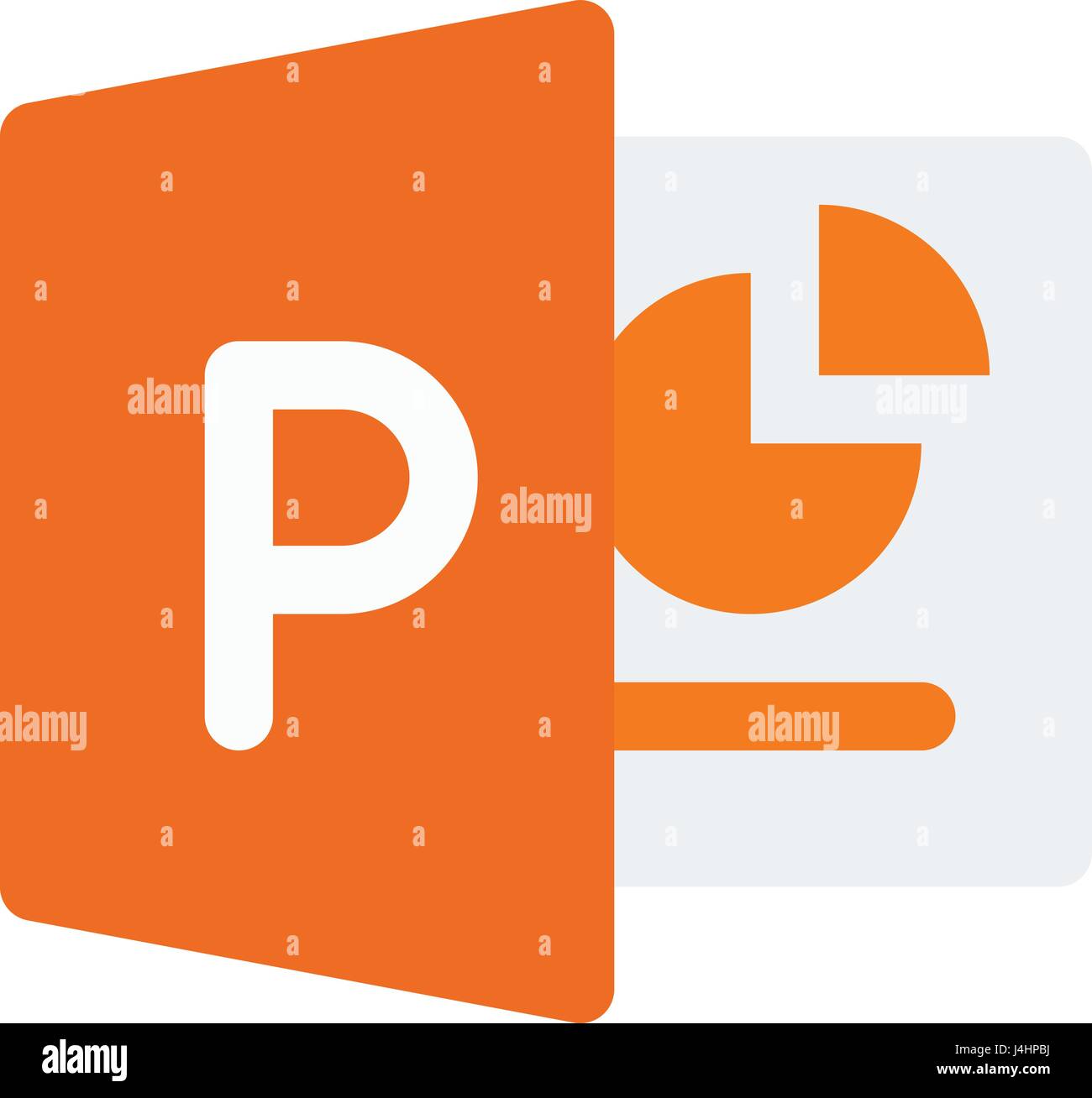 Microsoft Powerpoint Stock Vektor