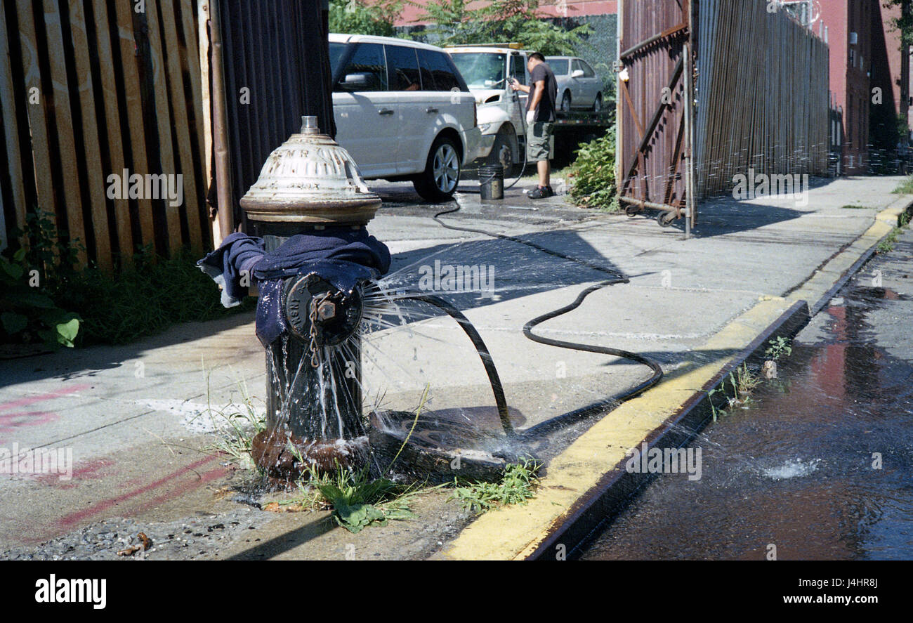 Hydranten - Brooklyn Stockfoto