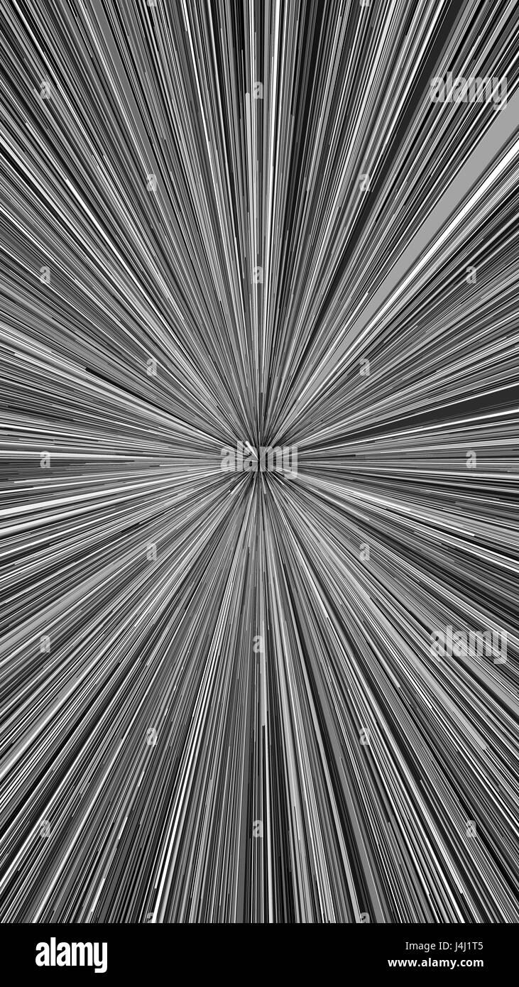 Abstrakte Explosion von Feuerwerkskörpern vor einem dunklen Hintergrund Stockfoto