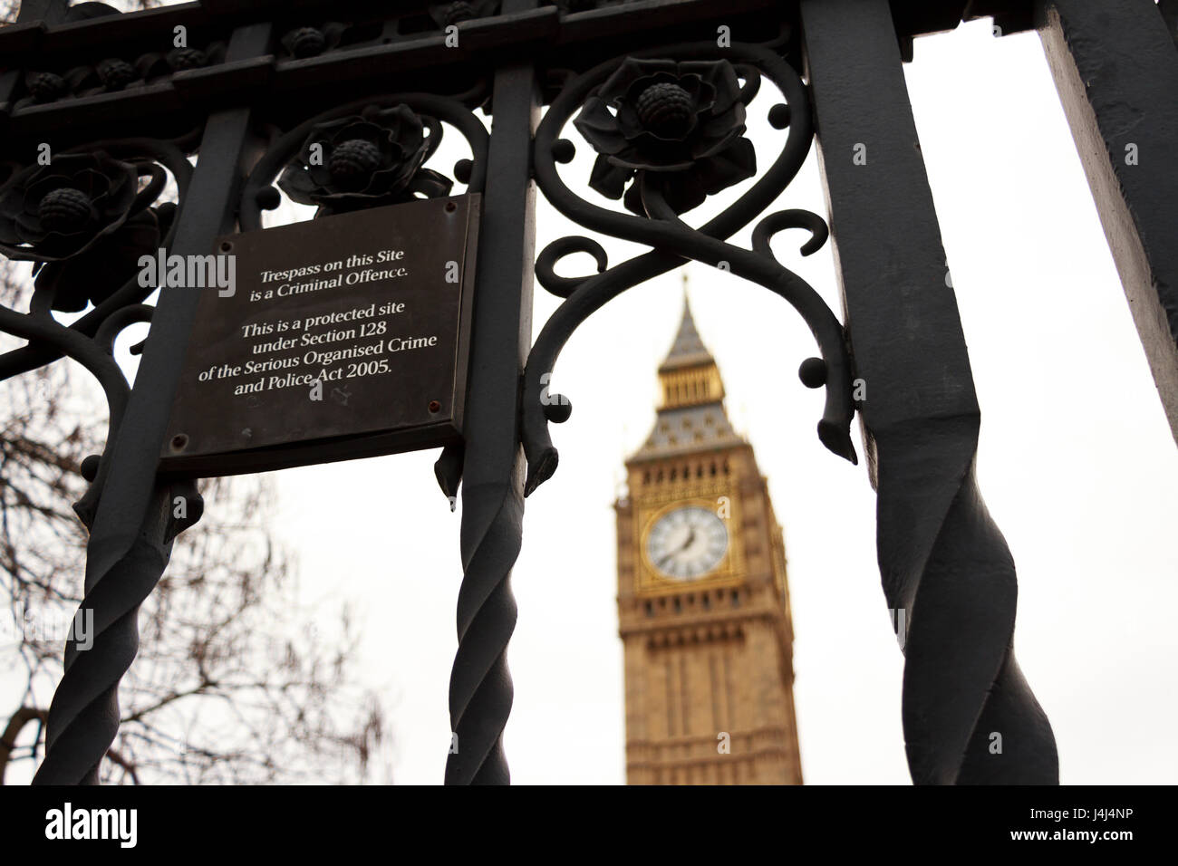 Britischen Parlament in London, Vereinigtes Königreich. Stockfoto