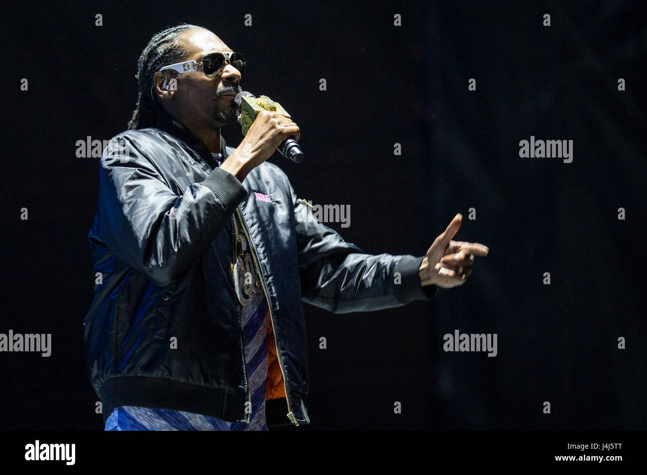 Snoop Dogg führt auf 2017 Beale Street Music Festival in Tom Lee Park in Memphis, Tennessee am 5. Mai 2017. Stockfoto