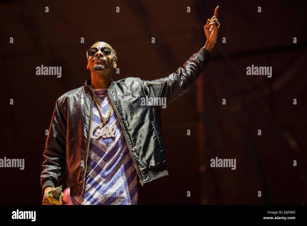 Snoop Dogg führt auf 2017 Beale Street Music Festival in Tom Lee Park in Memphis, Tennessee am 5. Mai 2017. Stockfoto