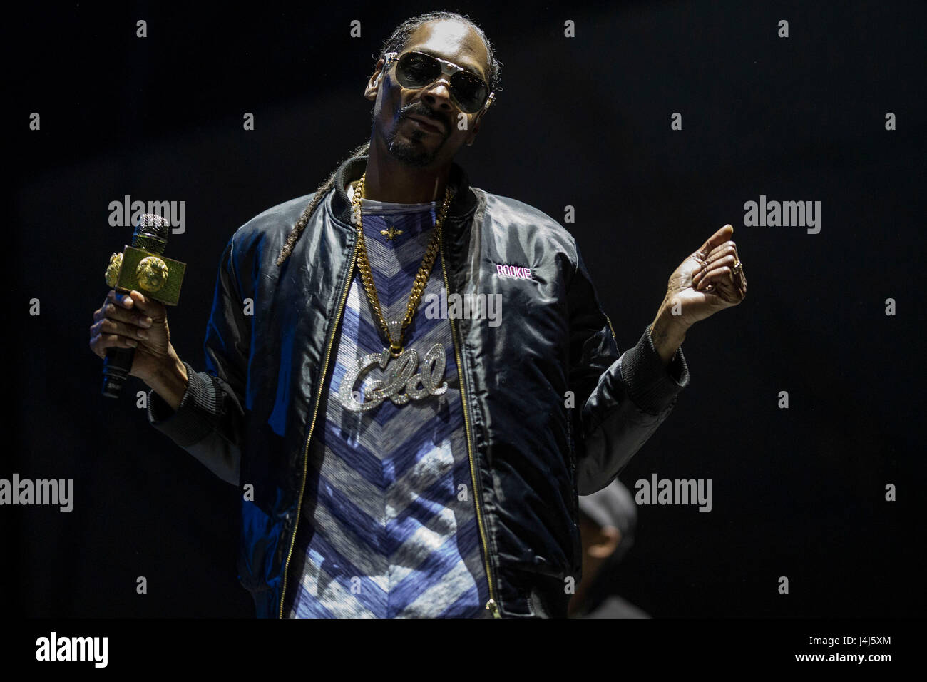 Snoop Dogg führt auf 2017 Beale Street Music Festival in Tom Lee Park in Memphis, Tennessee am 5. Mai 2017. Stockfoto
