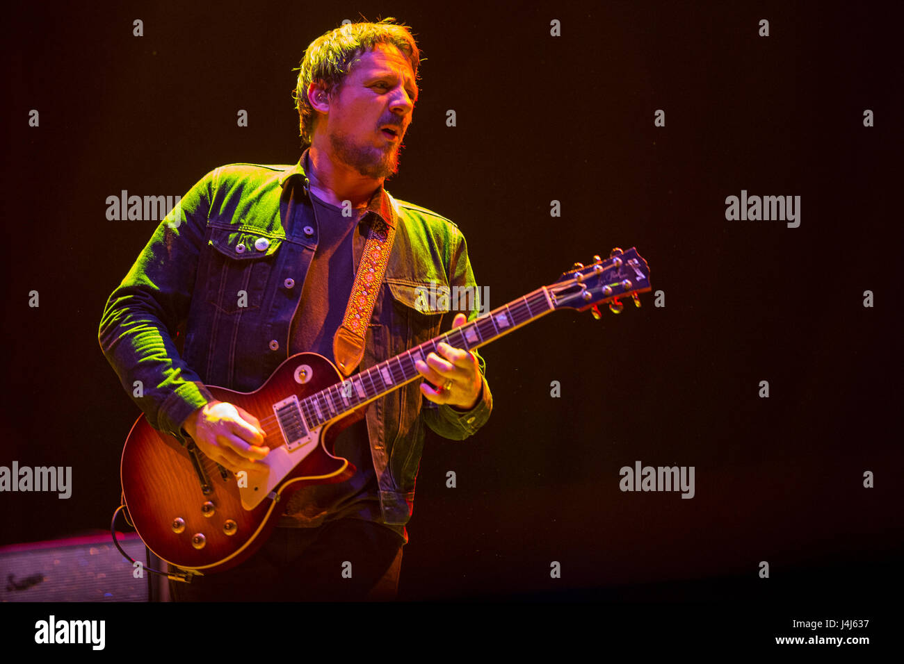 Sturgill Simpson führt auf 2017 Beale Street Music Festival in Tom Lee Park in Memphis, Tennessee am 7. Mai 2017. Stockfoto