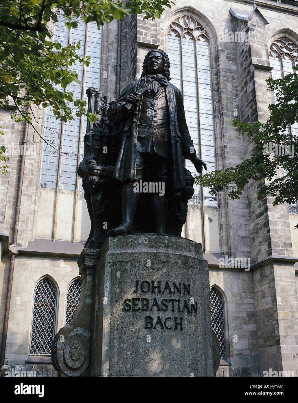 Deutschland, Sachsen, Leipzig, Thomas Kirche, Fassade, Detail, Denkmal, Johann-Sebastian-Bach-Sommer, Stadt, Innenstadt, Zentrum, Ort von Interesse, Kirche, Architektur, historisch, Bach Kirche, Kirche Stockfoto Deutschland, Sachsen, Leipzig, Thomas Kirche, Fassade, Detail, Denkmal, Johann-Sebastian-Bach-Sommer, Stadt, Innenstadt, Zentrum, Ort von Interesse, Kirche, Architektur, historisch, Bach Kirche, Kirche Stockfoto