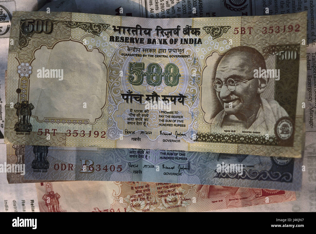 Indien Banknote 500 Rupies Asien Sudasien Hindi Bharat Wahrung Mahatma Gandhi Stillleben Objekt Im Indischen Notizen Banknoten Geldscheine Wert Zahlungsmittel Illustration Fotografie Stockfotografie Alamy